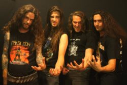 Tentation, groupe de Hard metal français au Courts of Chaos 2017